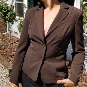 Rafaella Brown Blazer Size 6